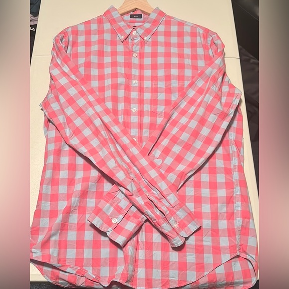 J. Crew Other - J. CREW Men’s Slim Stretch Oxford Shirt - Large (L)